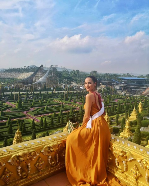 Kiểu catwalk nham thạch của Hoa hậu Hoàn vũ Catriona Gray - Ảnh 6. Kiểu catwalk nham thạch của Hoa hậu Hoàn vũ Catriona Gray - Ảnh 6.