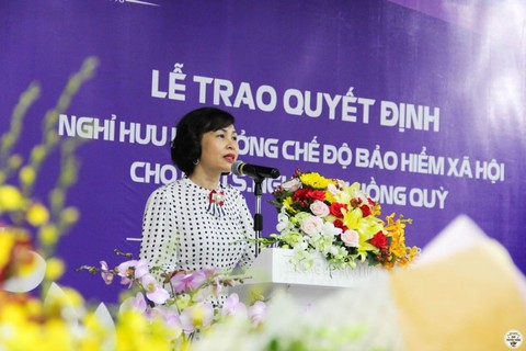 Bà Mai Hồng Quỳ làm hiệu trưởng ĐH Hoa Sen - Ảnh 1. Bà Mai Hồng Quỳ làm hiệu trưởng ĐH Hoa Sen - Ảnh 1.