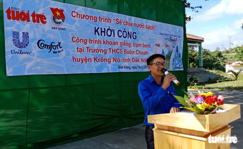 Khởi công dự án nước sạch tại xã vùng sâu Đắk Nông - Ảnh 4. Khởi công dự án nước sạch tại xã vùng sâu Đắk Nông - Ảnh 4.
