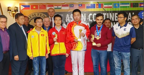 Quang Liêm, Trường Sơn giành vé dự World Cup - Ảnh 1. Quang Liêm, Trường Sơn giành vé dự World Cup - Ảnh 1.