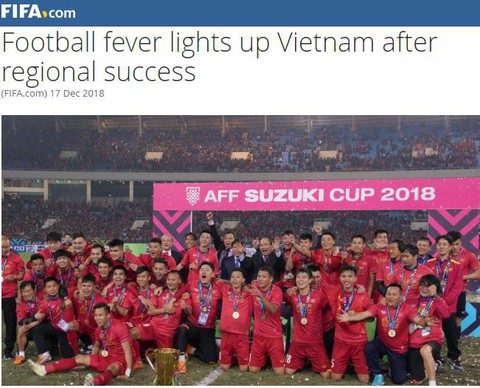 FIFA khen bóng đá VN: Đang trong giai đoạn thành công nhất lịch sử - Ảnh 1. FIFA khen bóng đá VN: Đang trong giai đoạn thành công nhất lịch sử - Ảnh 1.