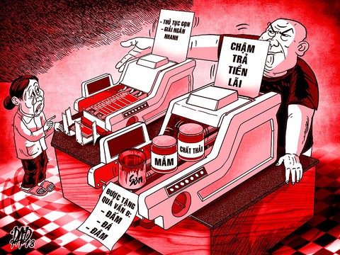 Chặt vòi bạch tuộc tín dụng đen - Ảnh 3. Chặt vòi bạch tuộc tín dụng đen - Ảnh 3.