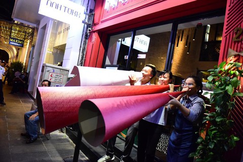 Muôn vẻ vui nhộn, hài hước cổ động viên Việt Nam - Ảnh 5. Muôn vẻ vui nhộn, hài hước cổ động viên Việt Nam - Ảnh 5.