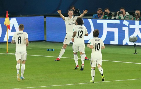 Bale lập hat-trick, R.M vào chung kết FIFA Club World Cup - Ảnh 1. Bale lập hat-trick, R.M vào chung kết FIFA Club World Cup - Ảnh 1.