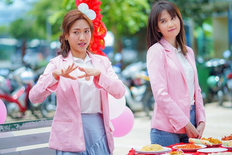 Ngọc Trinh làm gái quê, Diệu Nhi lại gái ế trong Vu quy đại náo - Ảnh 11. Ngọc Trinh làm gái quê, Diệu Nhi lại gái ế trong Vu quy đại náo - Ảnh 11.