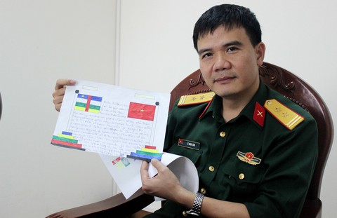 Lính Việt Nam ở Châu Phi - Kỳ 2: Lớp dạy toán của lính Việt ở Trung Phi - Ảnh 1. Lính Việt Nam ở Châu Phi - Kỳ 2: Lớp dạy toán của lính Việt ở Trung Phi - Ảnh 1.