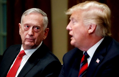 Khi ông Trump mất mỏ neo Mattis - Ảnh 1. Khi ông Trump mất mỏ neo Mattis - Ảnh 1.