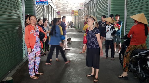 Chợ Sao Mai - Tân Hiệp (Kiên Giang) bị đóng cửa trước mùa Tết - Ảnh 1. Chợ Sao Mai - Tân Hiệp (Kiên Giang) bị đóng cửa trước mùa Tết - Ảnh 1.