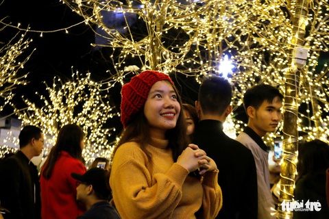 Khu vườn Giáng sinh phong cảnh châu Âu hút hồn bạn trẻ Huế - Ảnh 8. Khu vườn Giáng sinh phong cảnh châu Âu hút hồn bạn trẻ Huế - Ảnh 8.