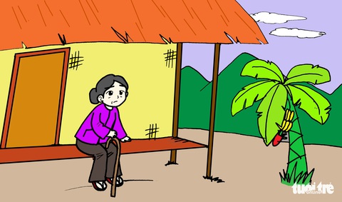 Gửi người thương: Bóng mẹ trước hiên nhà che chở đời con - Ảnh 1. Gửi người thương: Bóng mẹ trước hiên nhà che chở đời con - Ảnh 1.
