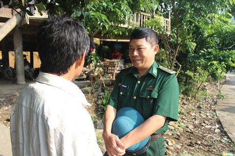 Lính biên phòng làm cán bộ xã - Ảnh 1. Lính biên phòng làm cán bộ xã - Ảnh 1.