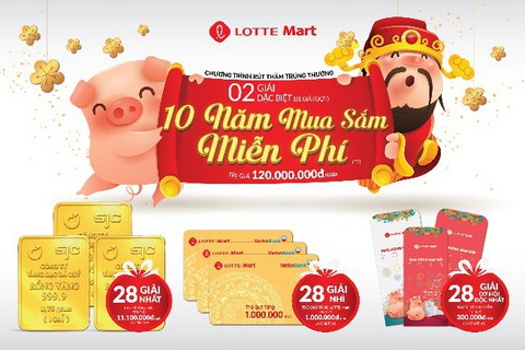 Lotte mart gửi trao khách hàng hàng ngàn món quà - Ảnh 1. Lotte mart gửi trao khách hàng hàng ngàn món quà - Ảnh 1.