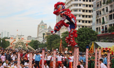 Liên hoan lân - sư - rồng TP Hồ Chí Minh lần 2 - Ảnh 1. Liên hoan lân - sư - rồng TP Hồ Chí Minh lần 2 - Ảnh 1.