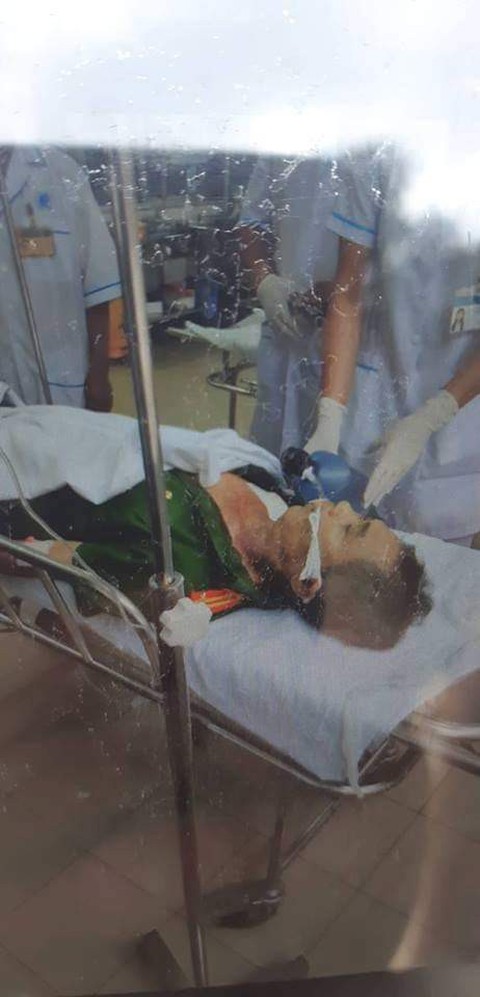 Trung tá công an bị đối tượng nghi ngáo đá đâm tử vong - Ảnh 1. Trung tá công an bị đối tượng nghi ngáo đá đâm tử vong - Ảnh 1.