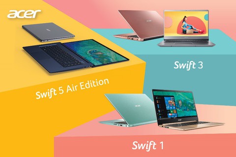 Hiệu quả vượt trội với dòng laptop “siêu mỏng, siêu nhẹ” Acer Swift Series - Ảnh 2. Hiệu quả vượt trội với dòng laptop “siêu mỏng, siêu nhẹ” Acer Swift Series - Ảnh 2.