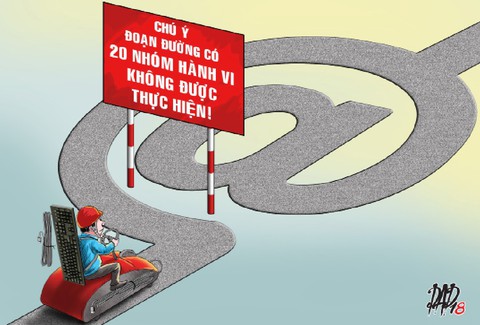 Từ 1-1-2019: cấm 20 nhóm hành vi trên mạng - Ảnh 1. Từ 1-1-2019: cấm 20 nhóm hành vi trên mạng - Ảnh 1.