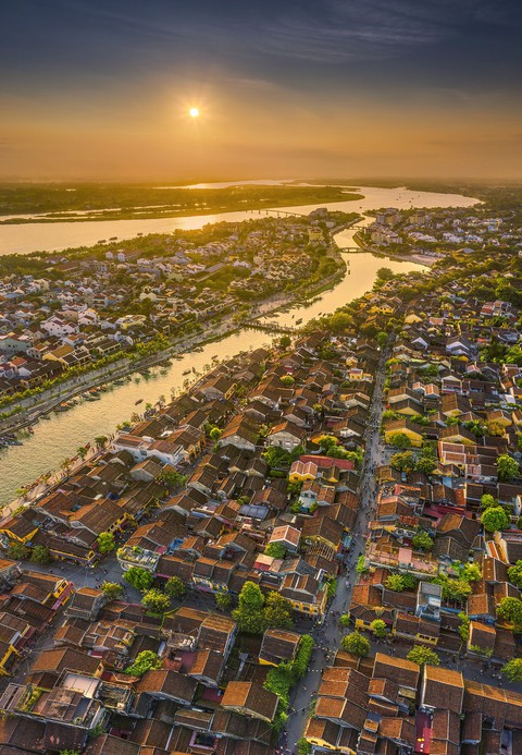 Hội An huyền ảo với góc nhìn từ trên cao - Ảnh 5. Hội An huyền ảo với góc nhìn từ trên cao - Ảnh 5.
