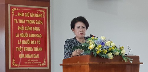 Bà Phan Thị Mỹ Thanh nhận nhiệm vụ tại Ủy ban Mặt trận Tổ quốc - Ảnh 1. Bà Phan Thị Mỹ Thanh nhận nhiệm vụ tại Ủy ban Mặt trận Tổ quốc - Ảnh 1.