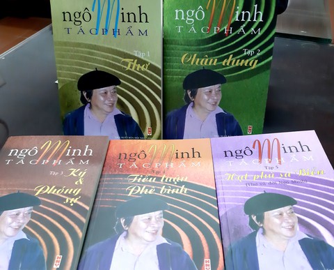 Nhà thơ Ngô Minh - “Đứa con của cát” - đã qua đời - Ảnh 2. Nhà thơ Ngô Minh - “Đứa con của cát” - đã qua đời - Ảnh 2.