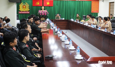 TP.HCM ra quân lực lượng tuần tra, kiểm soát hỗn hợp 363 - Ảnh 1. TP.HCM ra quân lực lượng tuần tra, kiểm soát hỗn hợp 363 - Ảnh 1.
