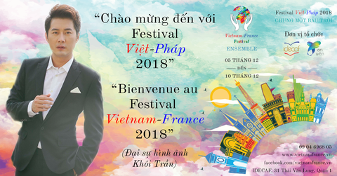 Khôi Trần làm đại sứ hình ảnh cho Liên hoan Việt - Pháp - Ảnh 3. Khôi Trần làm đại sứ hình ảnh cho Liên hoan Việt - Pháp - Ảnh 3.