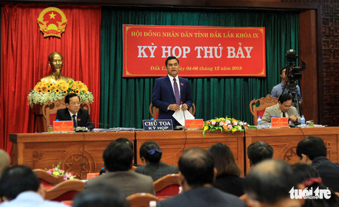 Phó bí thư Y Biêr Niê có phiếu tín nhiệm cao nhất tại Đắk Lắk - Ảnh 1. Phó bí thư Y Biêr Niê có phiếu tín nhiệm cao nhất tại Đắk Lắk - Ảnh 1.