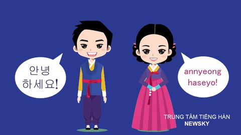 Địa chỉ học tiếng Hàn giá rẻ tại NewSky - Ảnh 1. Địa chỉ học tiếng Hàn giá rẻ tại NewSky - Ảnh 1.