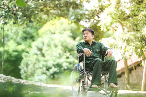 Chân dung người lính trở về từ “chiến địa” thời bình - Ảnh 1. Chân dung người lính trở về từ “chiến địa” thời bình - Ảnh 1.