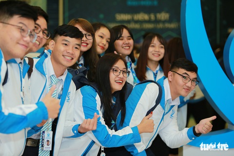 Đại hội Hội Sinh viên Việt Nam lần thứ X khai mạc: Tươi mới, đầy sức trẻ - Ảnh 1. Đại hội Hội Sinh viên Việt Nam lần thứ X khai mạc: Tươi mới, đầy sức trẻ - Ảnh 1.