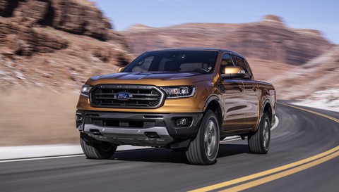 Ford giới thiệu bán tải Ranger mới tại Detroit Auto Show 2018 - Ảnh 1. Ford giới thiệu bán tải Ranger mới tại Detroit Auto Show 2018 - Ảnh 1.