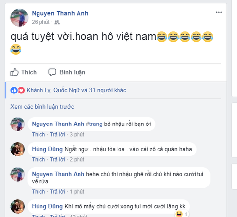 Mạng xã hội ngập tràn lời chúc mừng tuyển U23 Việt Nam - Ảnh 12. Mạng xã hội ngập tràn lời chúc mừng tuyển U23 Việt Nam - Ảnh 12.