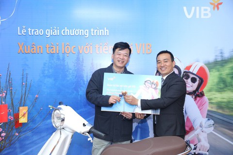 Hàng trăm giải thưởng hấp dẫn cho khách hàng gửi tiết kiệm tại VIB - Ảnh 2. Hàng trăm giải thưởng hấp dẫn cho khách hàng gửi tiết kiệm tại VIB - Ảnh 2.