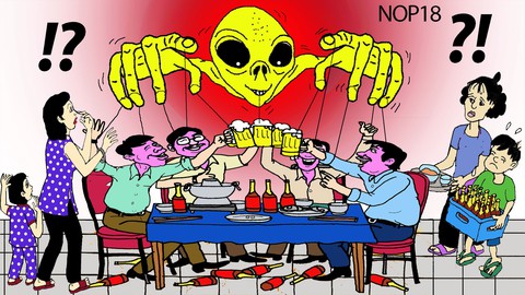 Ailiens (*) và lý do bạn không nên nhậu nhiều - Ảnh 1. Ailiens (*) và lý do bạn không nên nhậu nhiều - Ảnh 1.