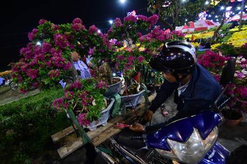 Sài Gòn khai mạc chợ hoa xuân Bình Điền - Ảnh 5. Sài Gòn khai mạc chợ hoa xuân Bình Điền - Ảnh 5.