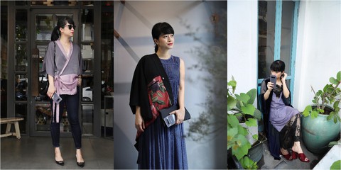 Cùng các Fashionista Việt tạo dấu ấn thời trang với màu tím khói - Ảnh 2. Cùng các Fashionista Việt tạo dấu ấn thời trang với màu tím khói - Ảnh 2.