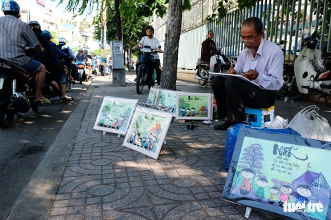 Màu tết rực rỡ tràn ngập phố Sài Gòn - Ảnh 10. Màu tết rực rỡ tràn ngập phố Sài Gòn - Ảnh 10.