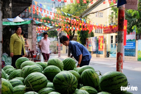 Màu tết rực rỡ tràn ngập phố Sài Gòn - Ảnh 3. Màu tết rực rỡ tràn ngập phố Sài Gòn - Ảnh 3.