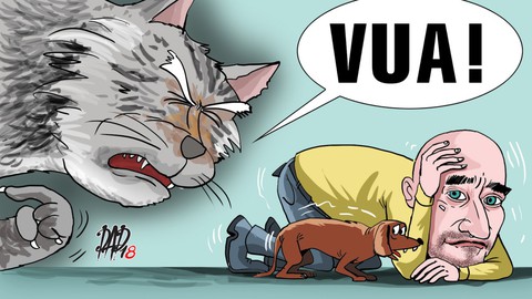Tết chó bàn chuyện… mèo - Ảnh 1. Tết chó bàn chuyện… mèo - Ảnh 1.