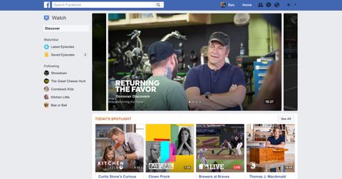 Facebook tạo kênh tin nóng trong nền tảng Facebook Watch - Ảnh 1. Facebook tạo kênh tin nóng trong nền tảng Facebook Watch - Ảnh 1.