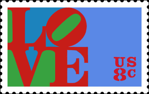 Bức tượng chữ LOVE nổi tiếng ở Mỹ - Ảnh 2. Bức tượng chữ LOVE nổi tiếng ở Mỹ - Ảnh 2.