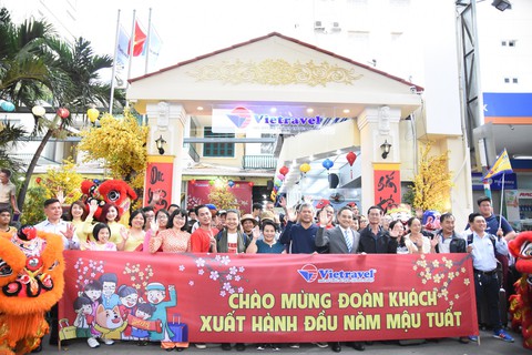 38.000 lượt khách du Xuân Mậu Tuất cùng Vietravel - Ảnh 1. 38.000 lượt khách du Xuân Mậu Tuất cùng Vietravel - Ảnh 1.