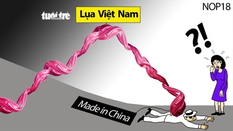 Tình anh bán lụa - Ảnh 1. Tình anh bán lụa - Ảnh 1.