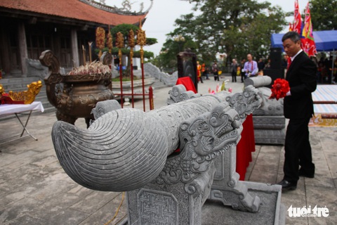 500 học sinh giỏi đất cảng ‘khai bút’ đầu xuân - Ảnh 2. 500 học sinh giỏi đất cảng ‘khai bút’ đầu xuân - Ảnh 2.