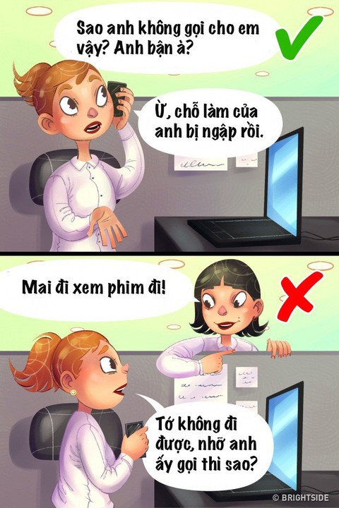 10 tình huống khiến nàng phải cân nhắc dứt áo ra đi - Ảnh 2. 10 tình huống khiến nàng phải cân nhắc dứt áo ra đi - Ảnh 2.