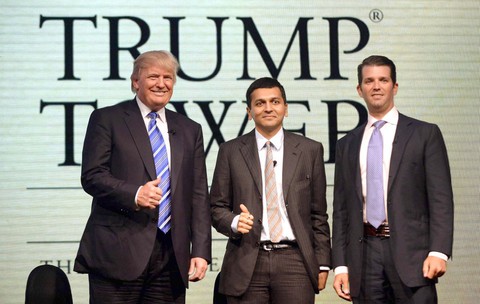 Gia đình Trump bung ra làm ăn mạnh ở Ấn Độ - Ảnh 1. Gia đình Trump bung ra làm ăn mạnh ở Ấn Độ - Ảnh 1.