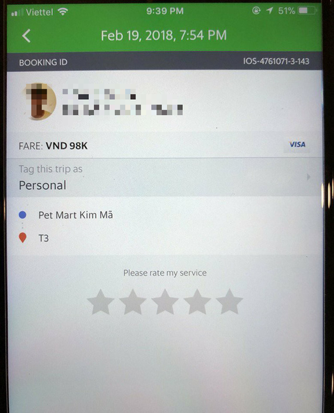 Gặp sự cố khi đi xe Grab, khách nên làm gì? - Ảnh 1. Gặp sự cố khi đi xe Grab, khách nên làm gì? - Ảnh 1.