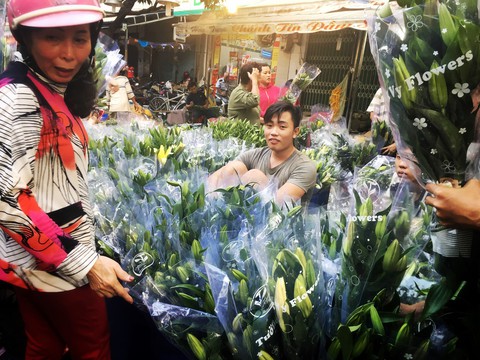Thị trường hoa Tết: chờ hướng kinh doanh mới - Ảnh 2. Thị trường hoa Tết: chờ hướng kinh doanh mới - Ảnh 2.