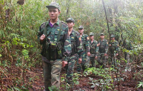 Những người lính trong rừng quốc gia Bù Gia Mập - Ảnh 1. Những người lính trong rừng quốc gia Bù Gia Mập - Ảnh 1.