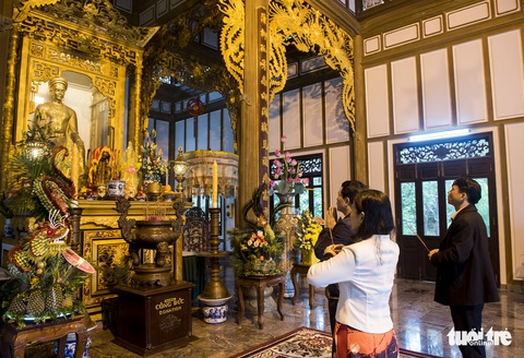 Lễ hội đền Huyền Trân ở Huế: Ngưỡng vọng tiền nhân - Ảnh 3. Lễ hội đền Huyền Trân ở Huế: Ngưỡng vọng tiền nhân - Ảnh 3.