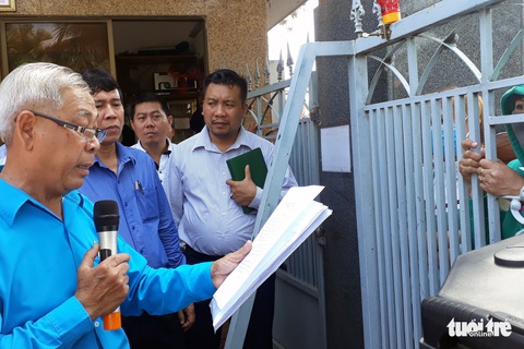 Hàng ngàn công nhân quay lại làm việc, KL Texwell Vina vẫn đóng cửa - Ảnh 3. Hàng ngàn công nhân quay lại làm việc, KL Texwell Vina vẫn đóng cửa - Ảnh 3.